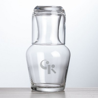 Summit Desk Water Set - Deep Etched